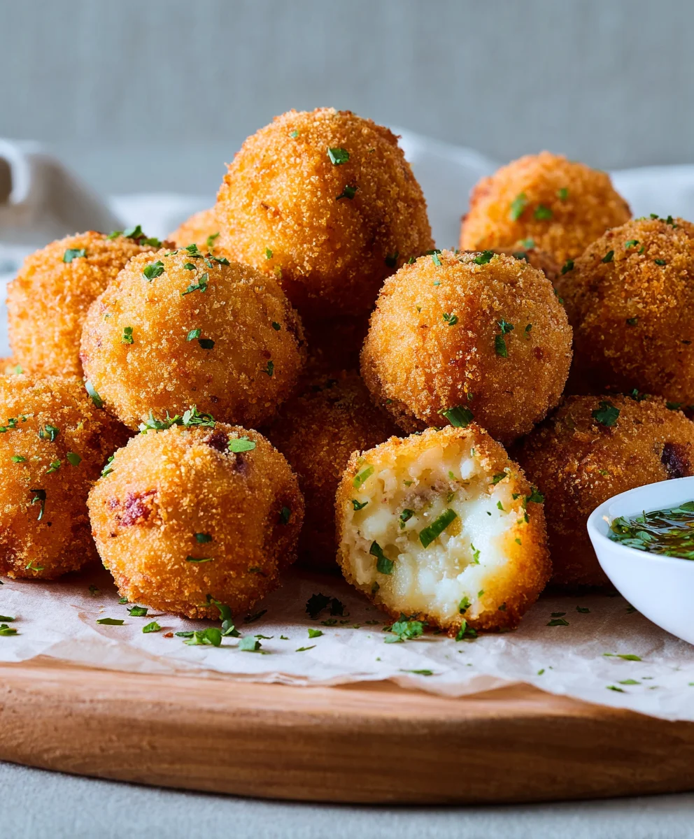 Crispy Fried Mashed Potato Balls-Easy Comfort Food
