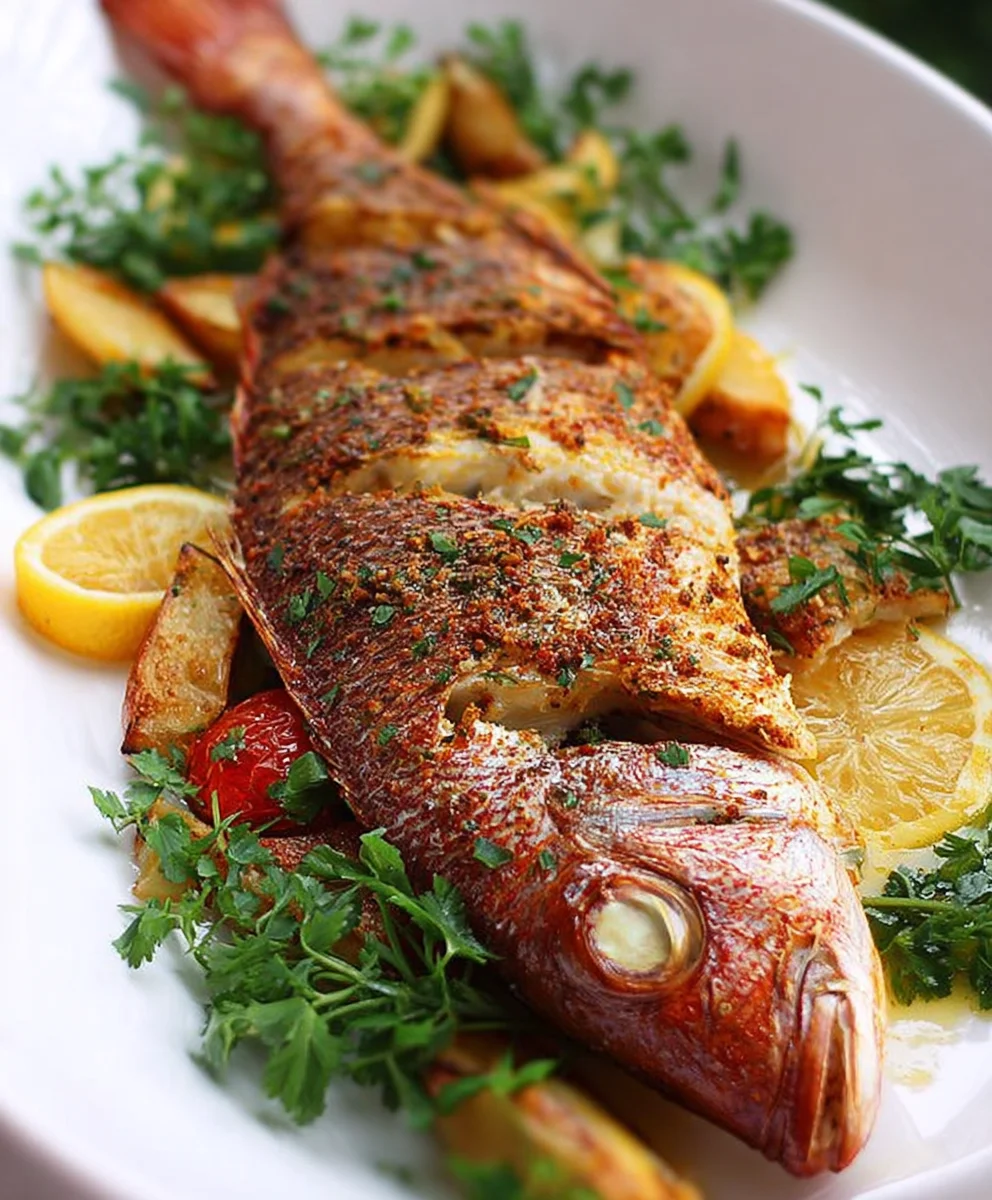 Easy Oven-Baked Yellowtail Snapper Recipe