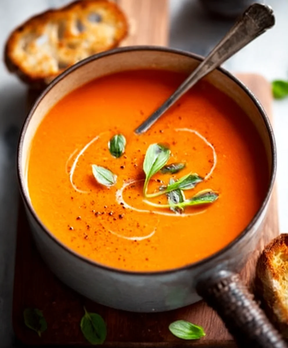 Creamy Tomato Soup Canned - Cozy Winter Meal