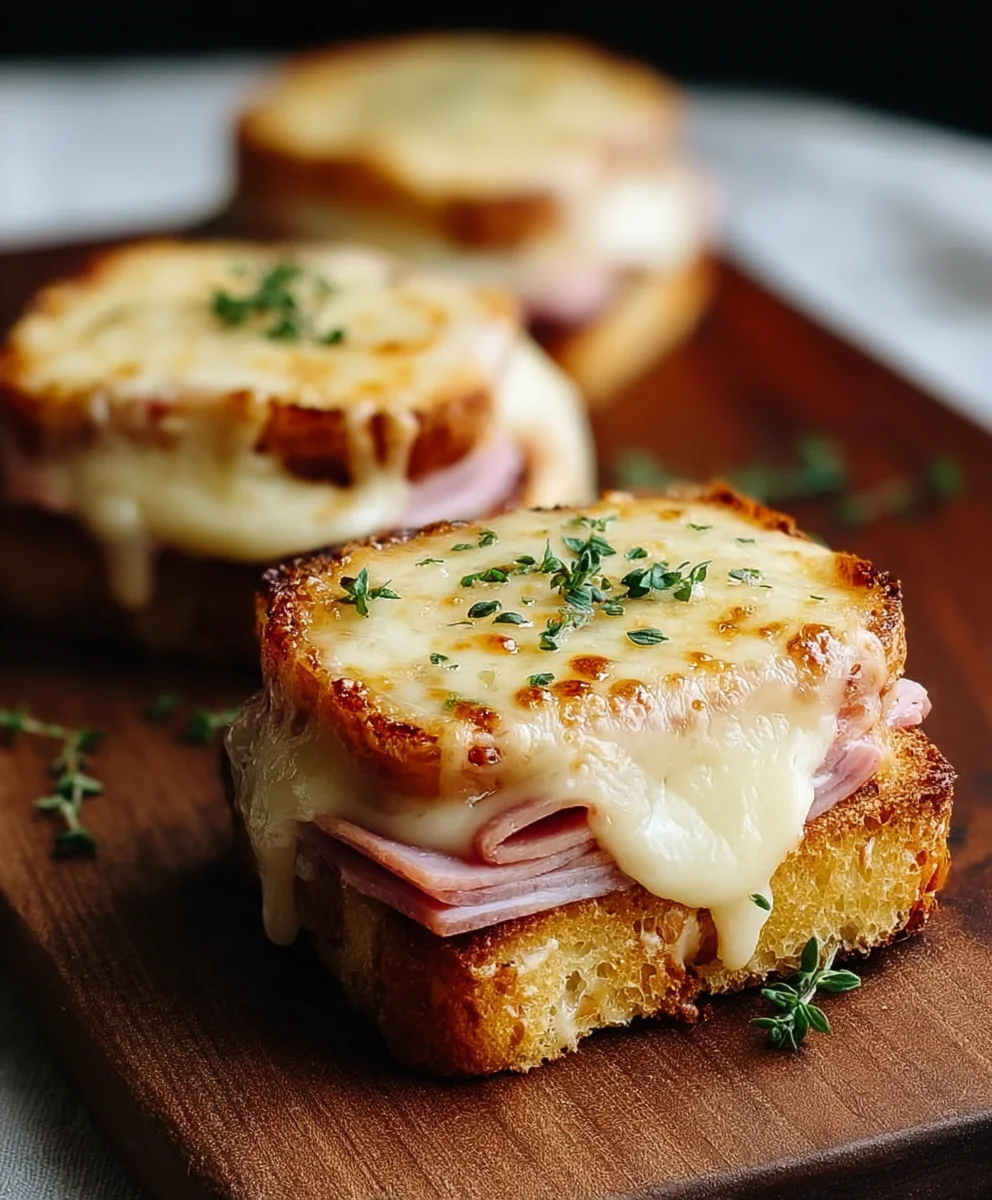 Mini Croque Monsieur Beef-Style Recipe-Easy Bites