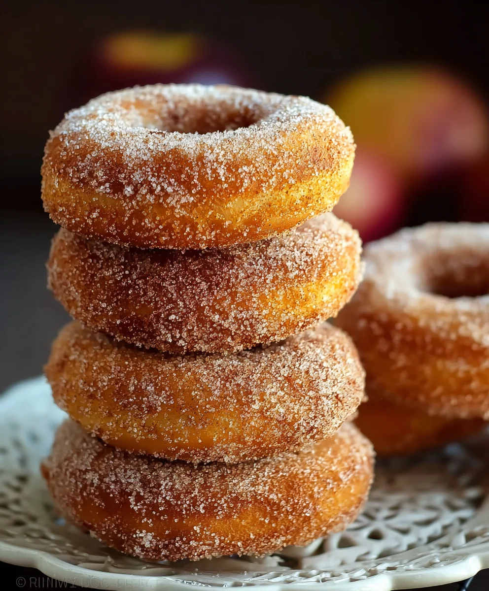 Easy Apple Cider Donuts - Delicious Fall Treat
