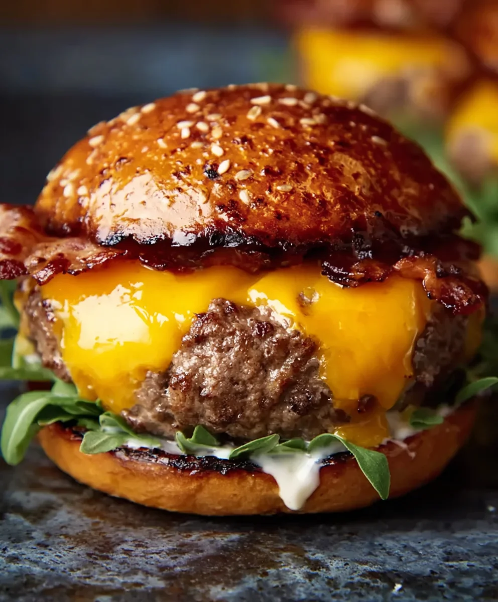 Crack Burger Recipe-Best Juicy Beef Burgers Ever