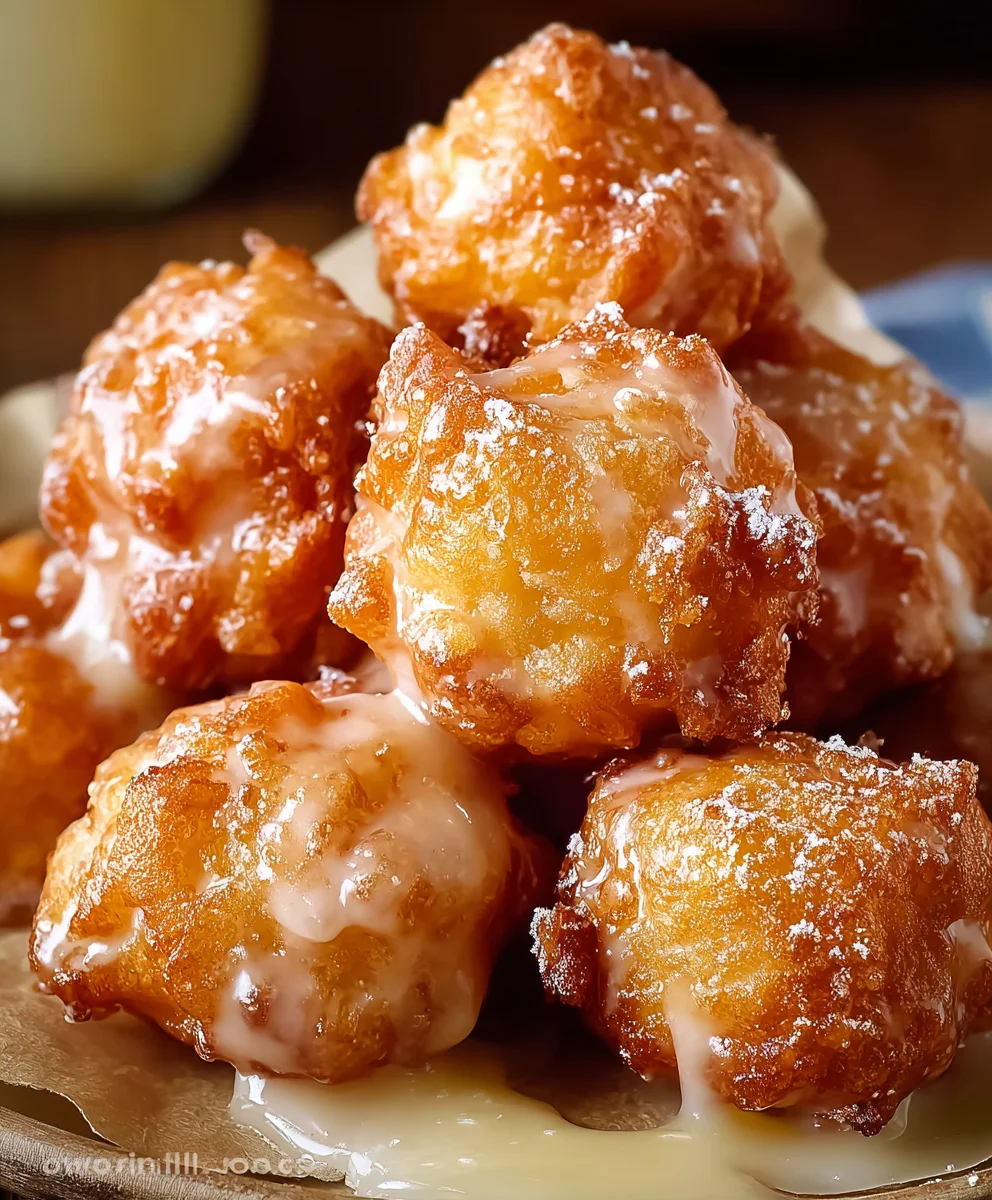 Easy Apple Fritter Bites Recipe