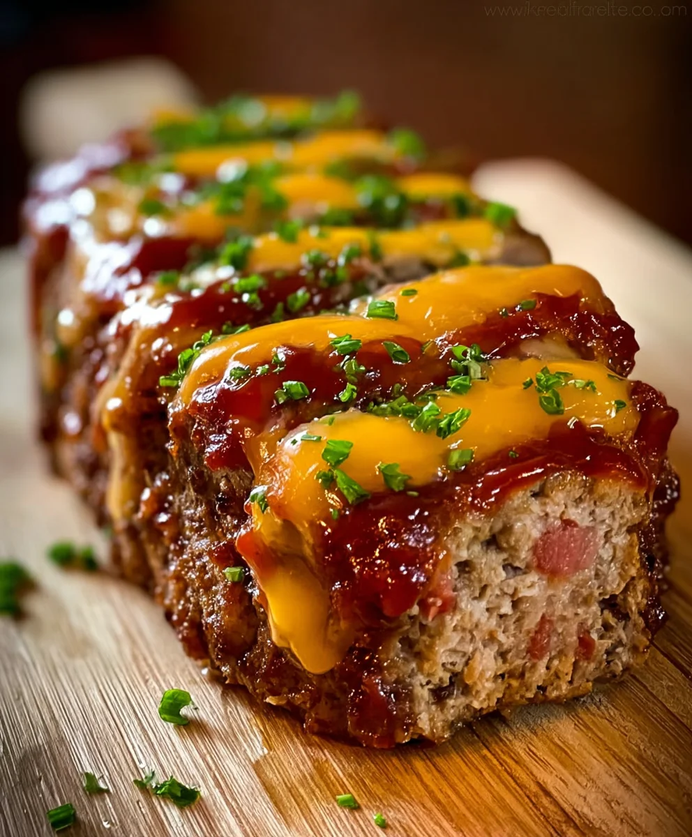 Cheeseburger Meatloaf-Family Favorite Dinner Recipe