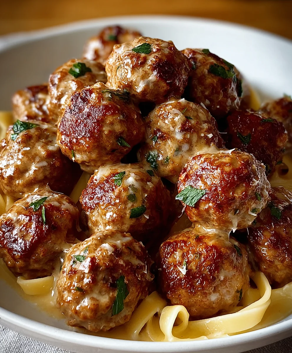 Garlic Butter Beef Meatballs - Easy & Delicious Recipe