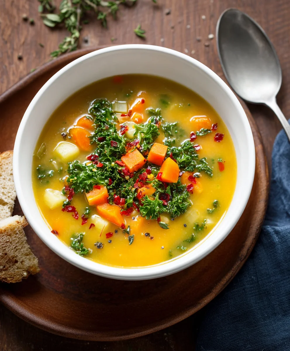Hearty Vegetable Soup Recipe - Easy & Flavorful