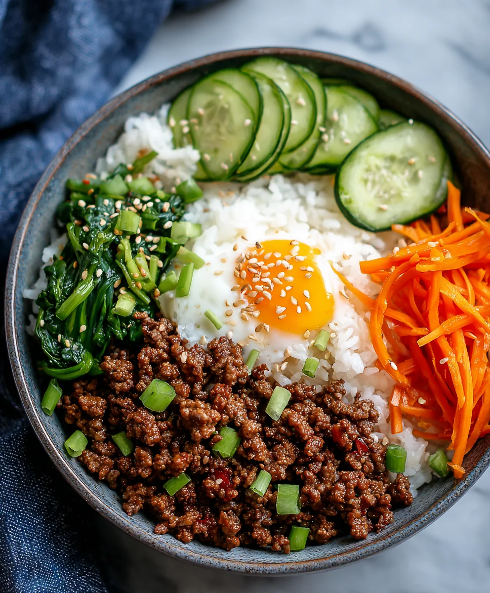 Korean Ground Beef Bowl Quick Easy Better Than Takeout