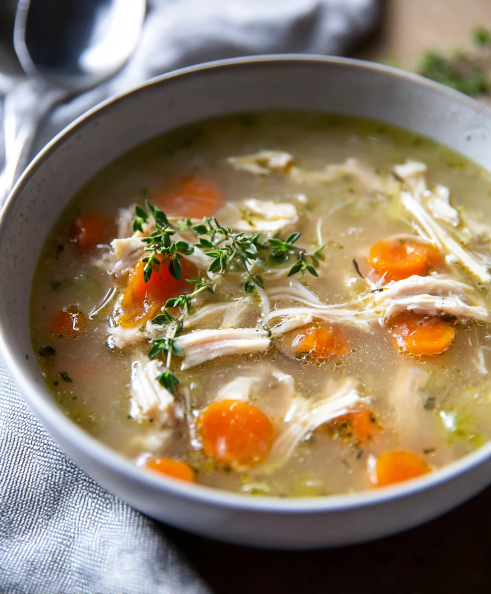 Easy Chicken Soup Recipe-Comfort in a Bowl