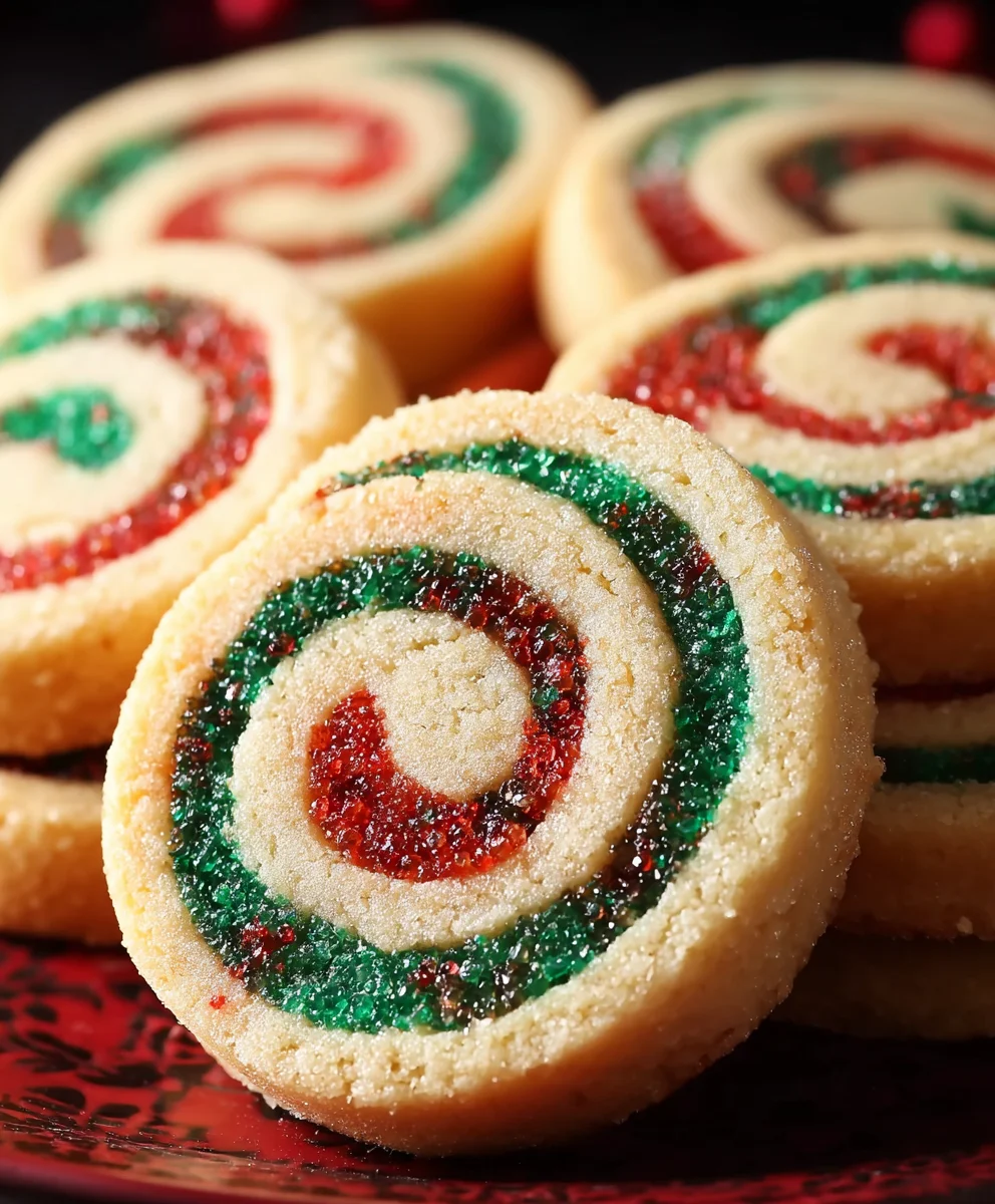 Christmas Cookie Pinwheels-Festive Swirls for the Holidays