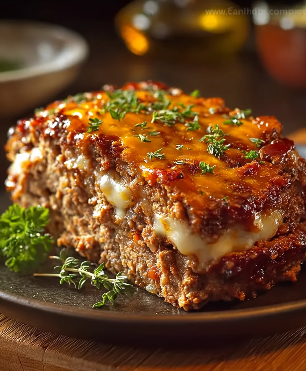 Hearty Beef Loaded Meatloaf Casserole Recipe