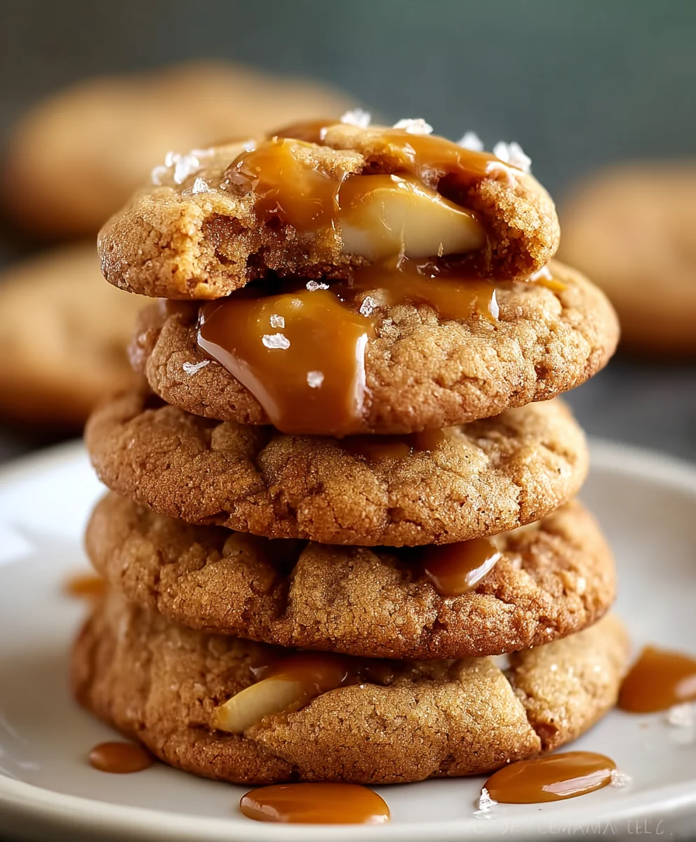 Caramel Apple Cookies-Irresistible Fall Treat