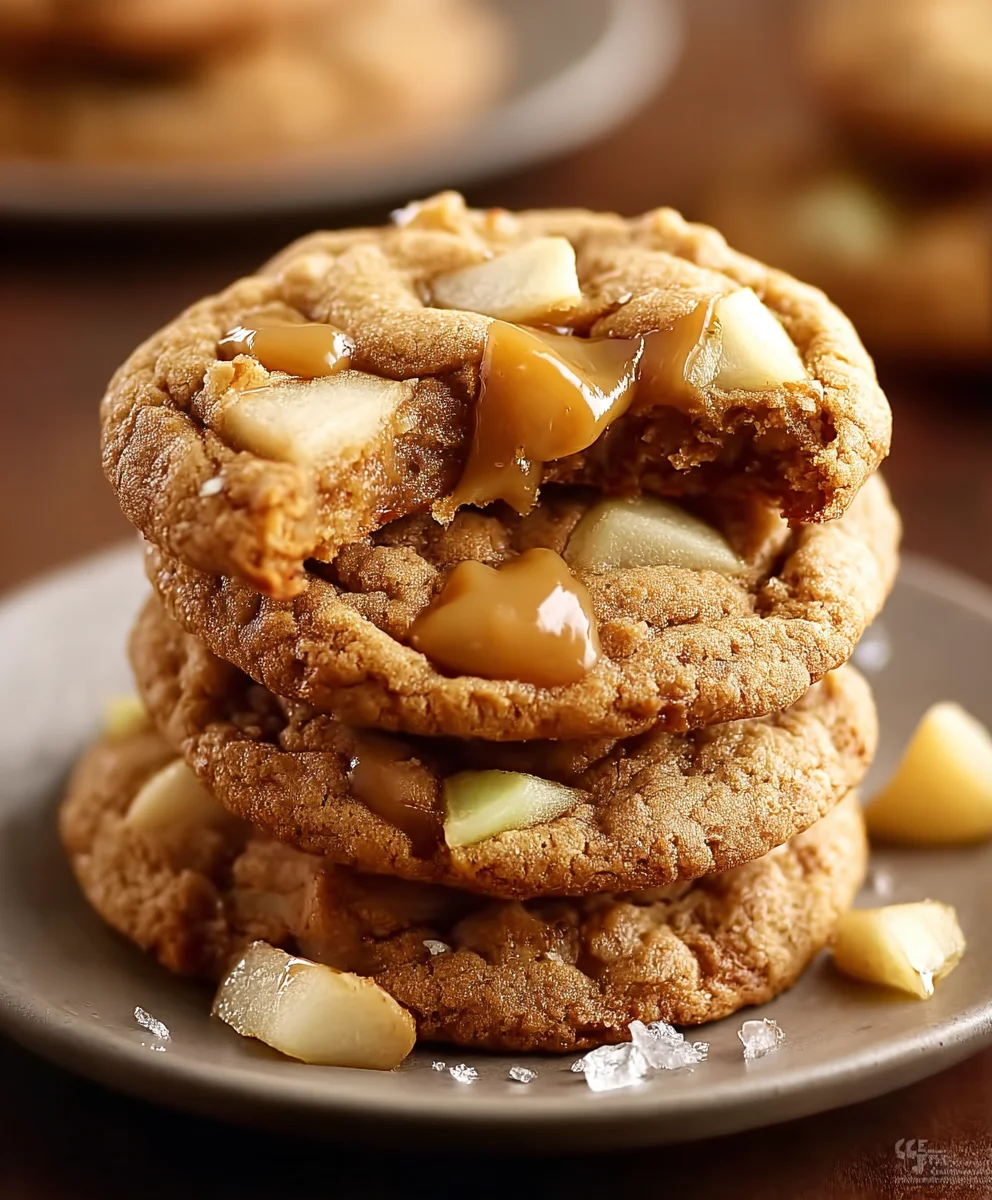 Caramel Apple Cookies - Delicious Fall Treat
