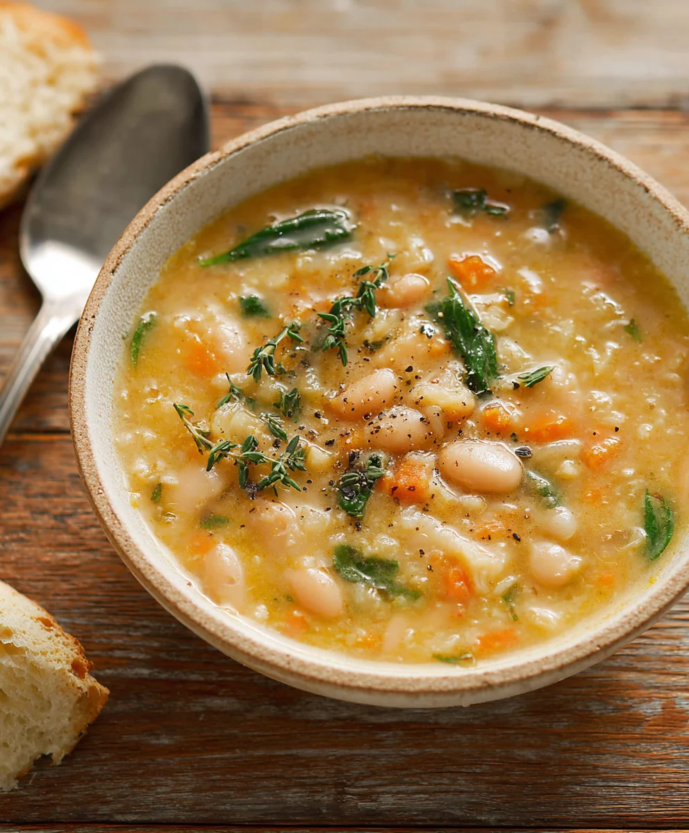 The Best White Bean Soup - Hearty & Delicious