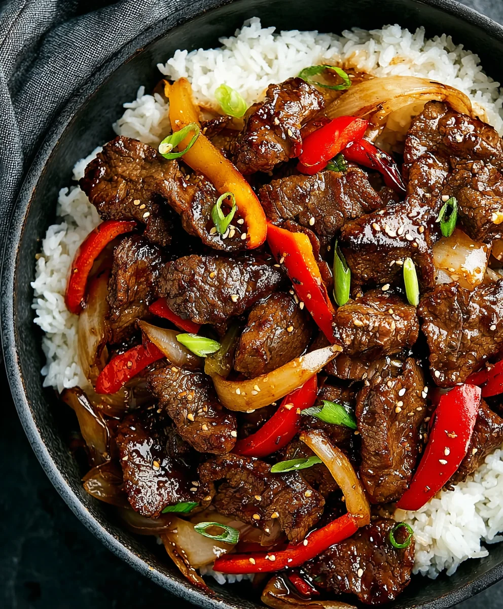 Spicy Black Pepper Beef Stir Fry - Quick & Flavorful Recipe