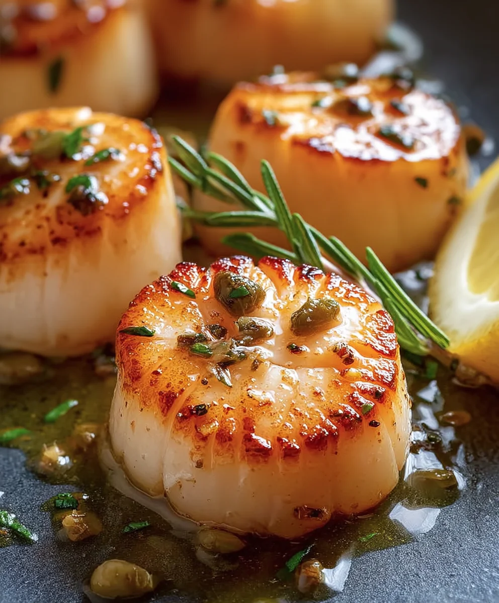 Perfect Pan-Seared Scallops - Easy Gourmet Recipe