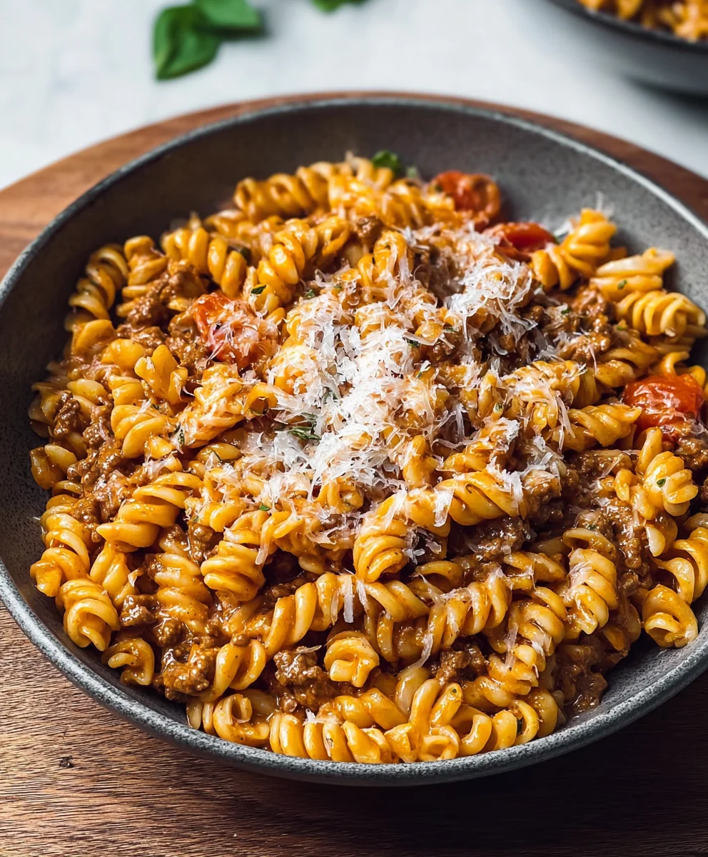 One Pot Creamy Beef Pasta Recipe - Easy & Delicious