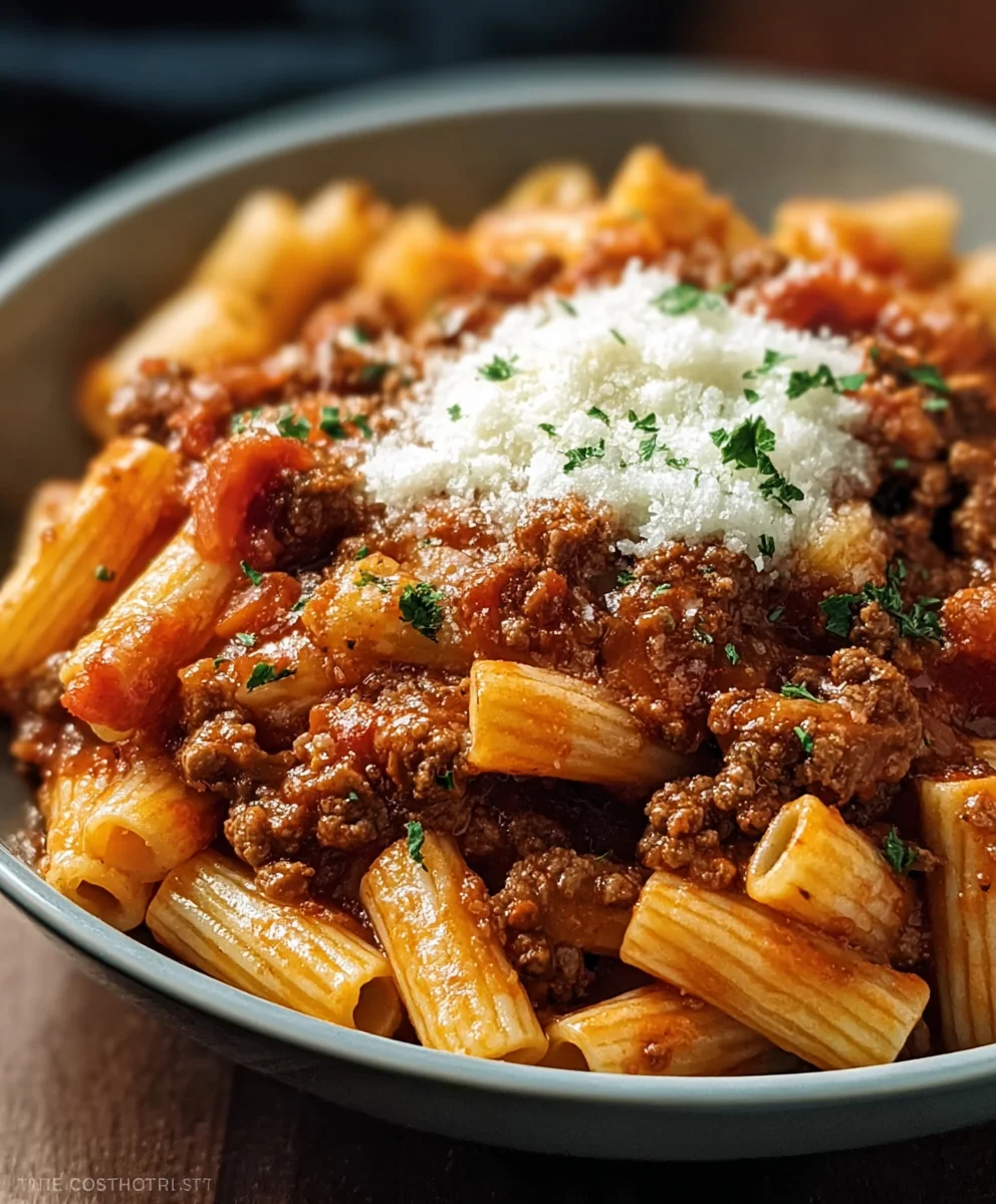 Easy Homemade Beefaroni - Family Favorite Recipe