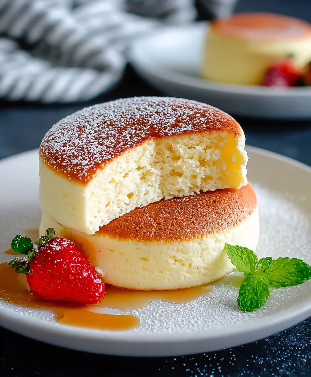 Fluffy Japanese Souffle Pancakes Recipe- Easy & Delicious