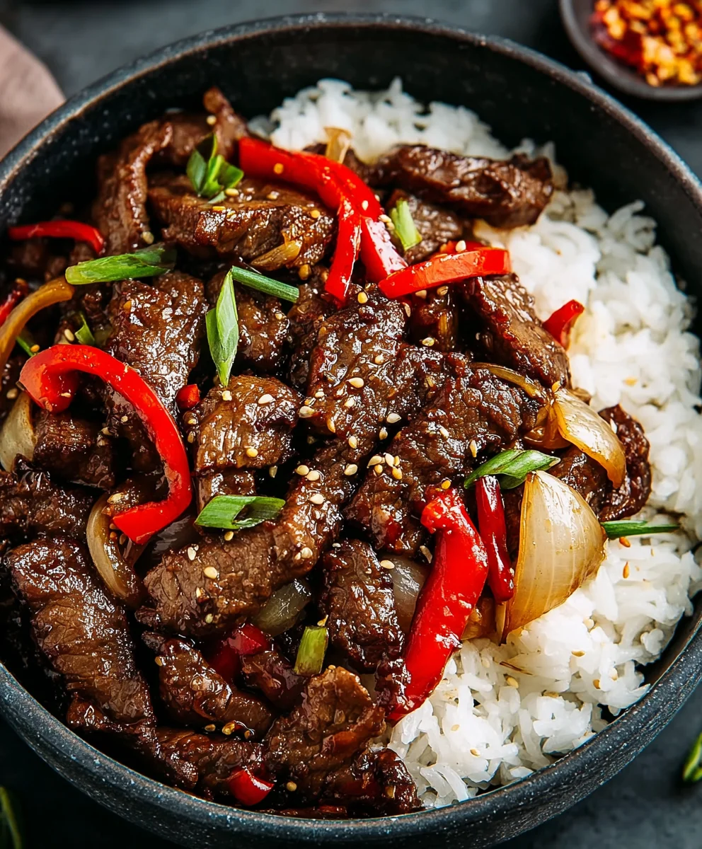 Spicy Black Pepper Beef Stir Fry - Quick & Flavorful Recipe