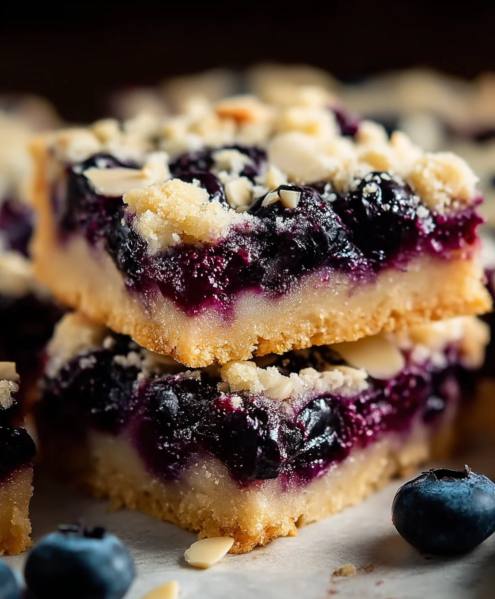 Blueberry Pie Cookie Bars-Easy Delicious Dessert Recipe