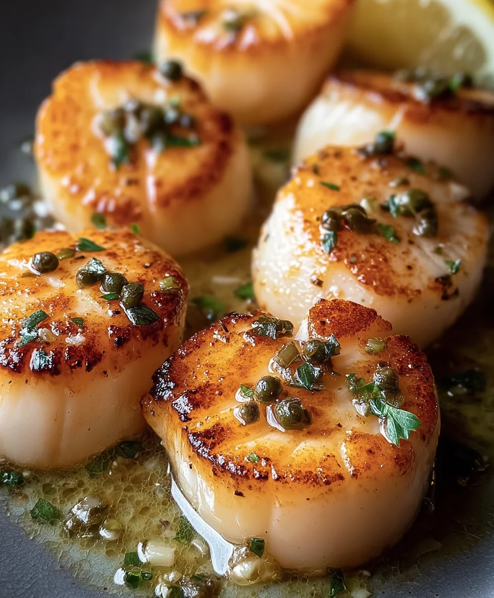 Perfect Pan-Seared Scallops - Easy Gourmet Recipe
