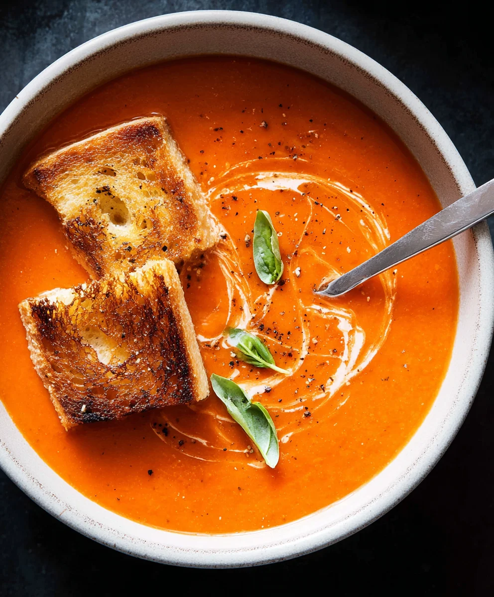 Best Homemade Tomato Soup Recipe-Easy & Delicious