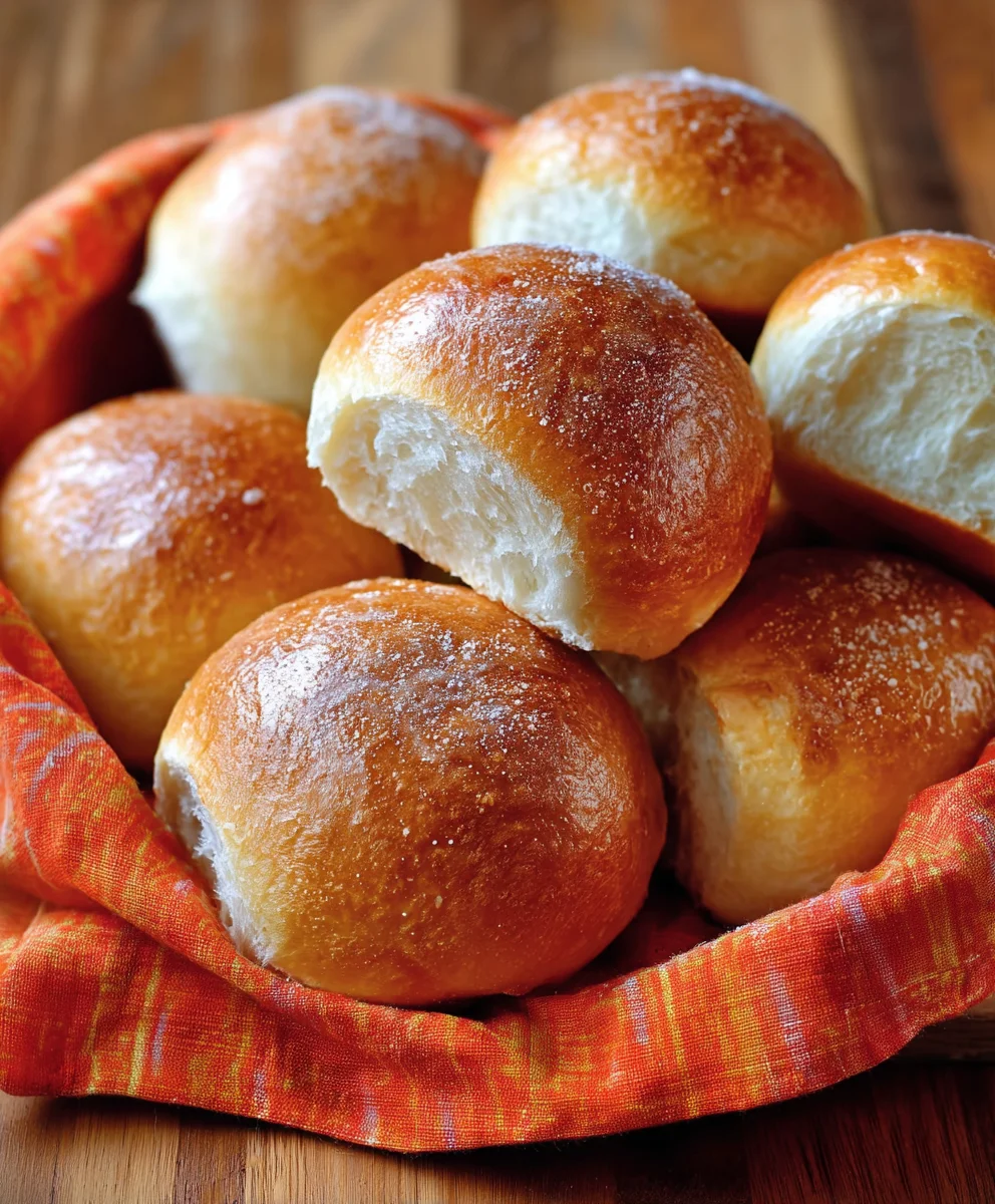Easy French Bread Dinner Rolls - Soft & Delicious