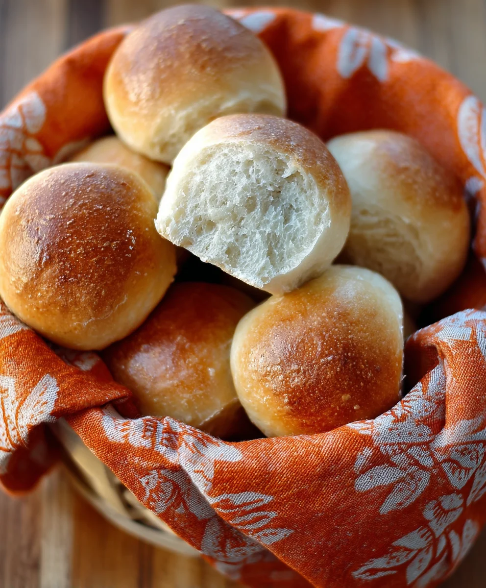Easy French Bread Dinner Rolls - Soft & Delicious