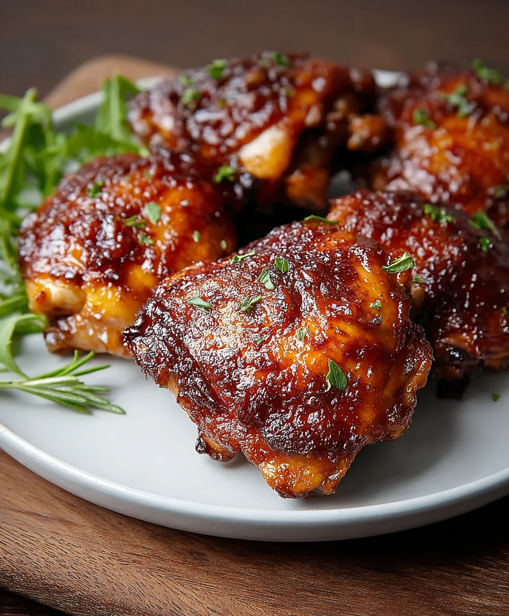 Quick BBQ Chicken Thighs- Easy & Flavorful Recipe
