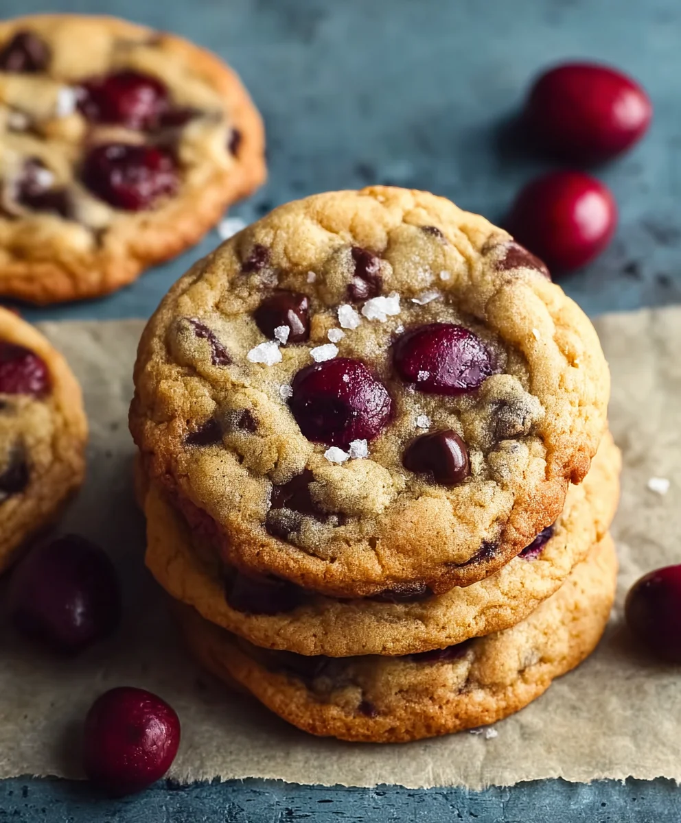Cherry Chocolate Chip Cookies-Sweet & Chewy Delight