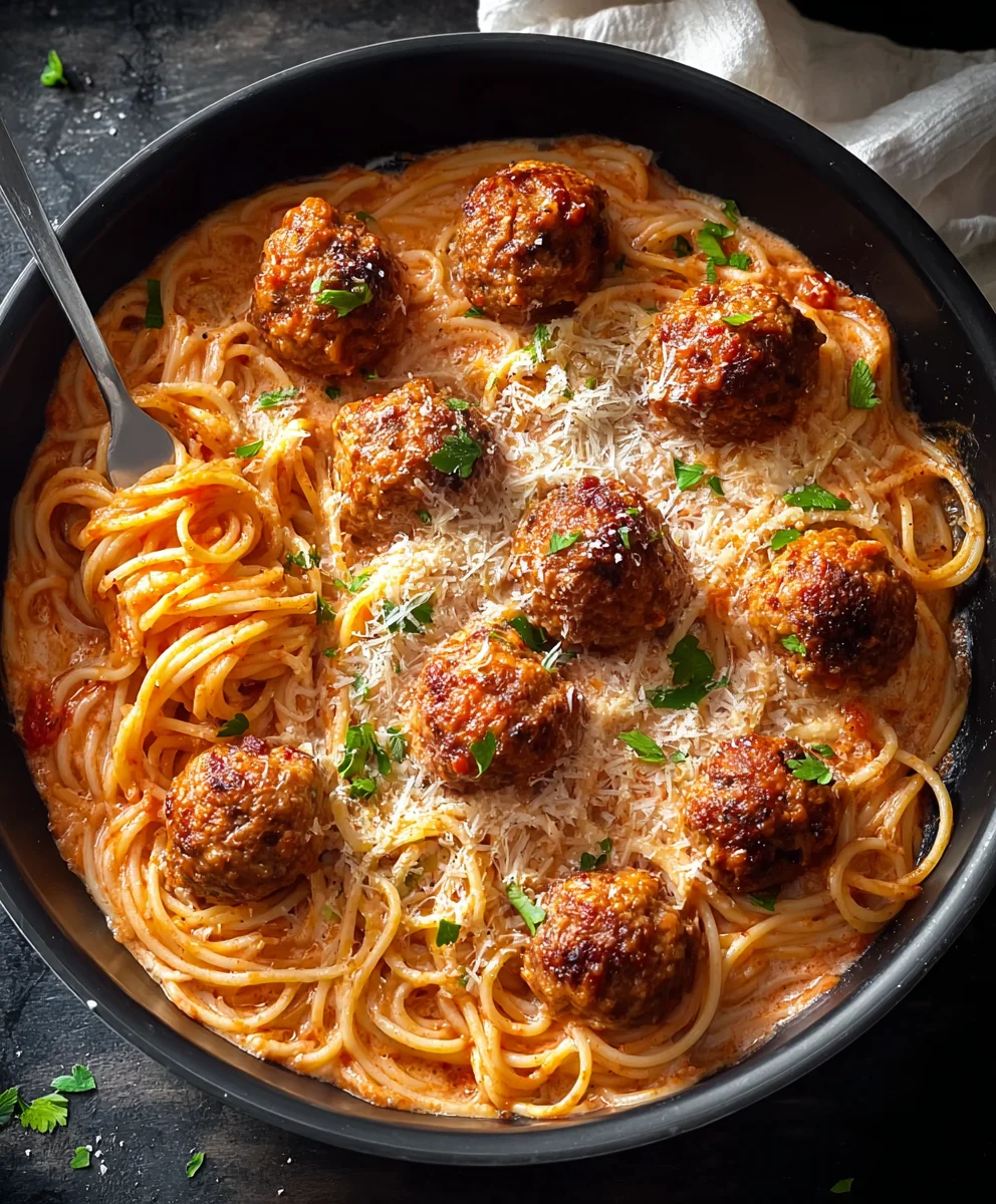 Creamy Spaghetti Meatballs - The Ultimate Comfort Food