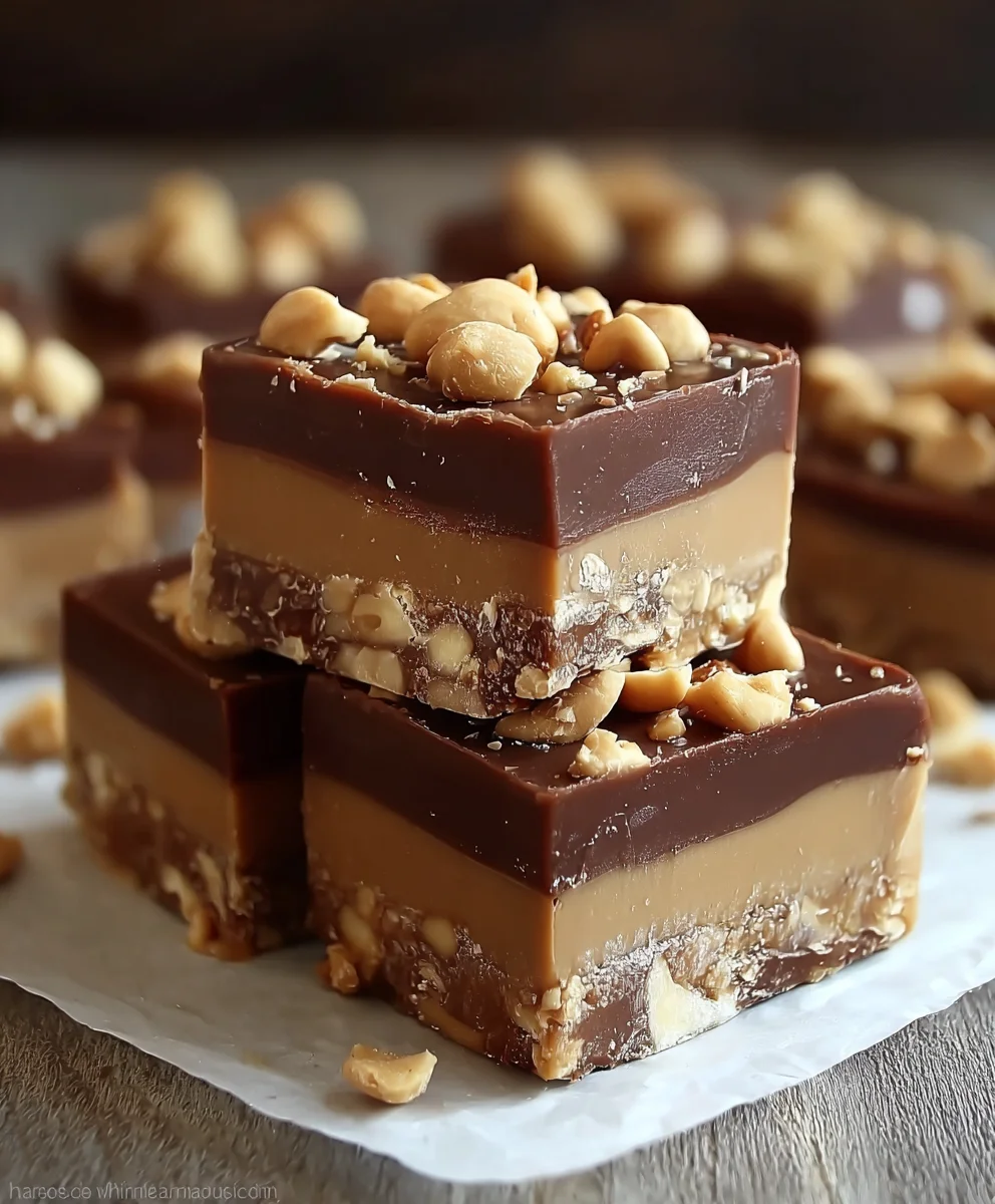 Easy Snickers Fudge Recipe- Decadent Chocolate Peanut Butter Treat