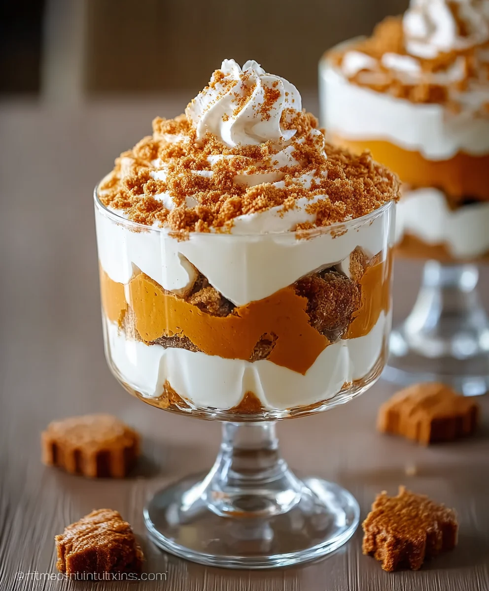Easy Pumpkin Cheesecake Trifle Recipe