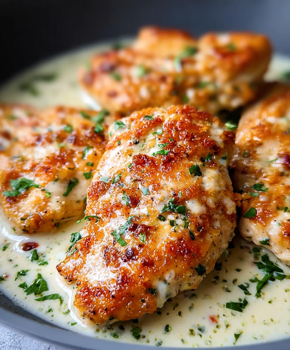 Creamy Garlic Parmesan Chicken - Easy Weeknight Dinner