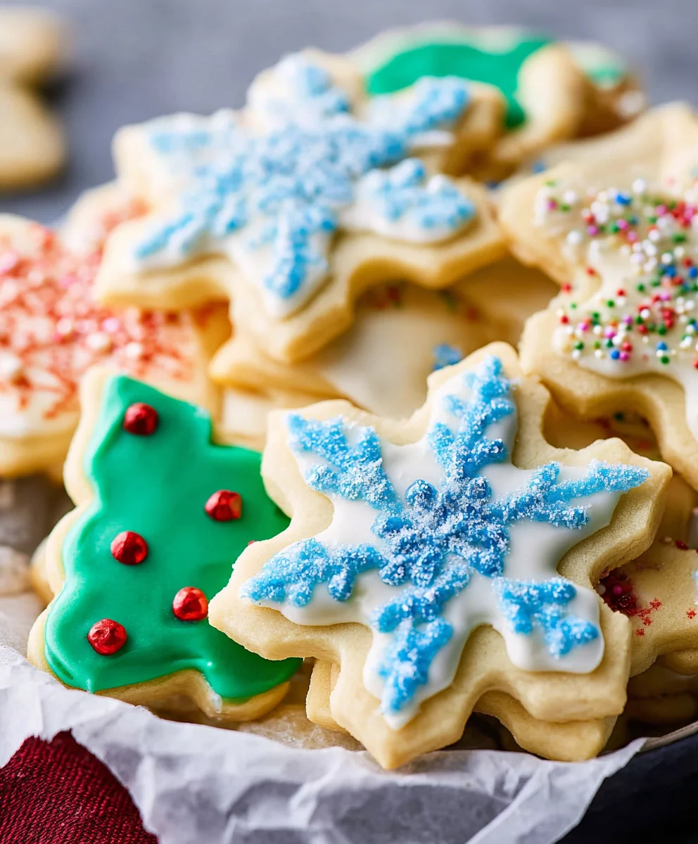 Soft Cutout Sugar Cookies - Easy Recipe