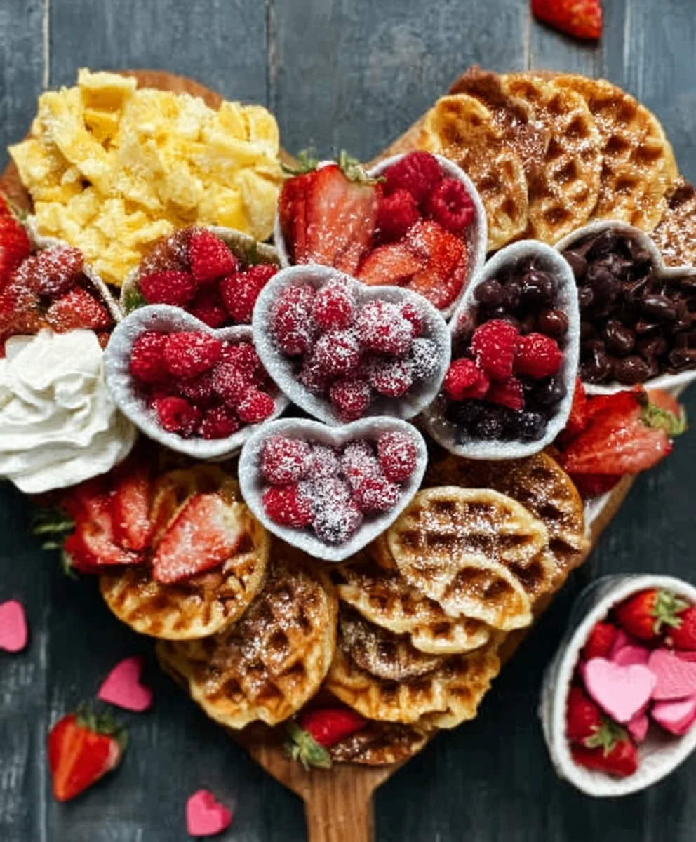 V-Day Non-Non-Non-Alcoholic Alternativeic Waffle Board Idea