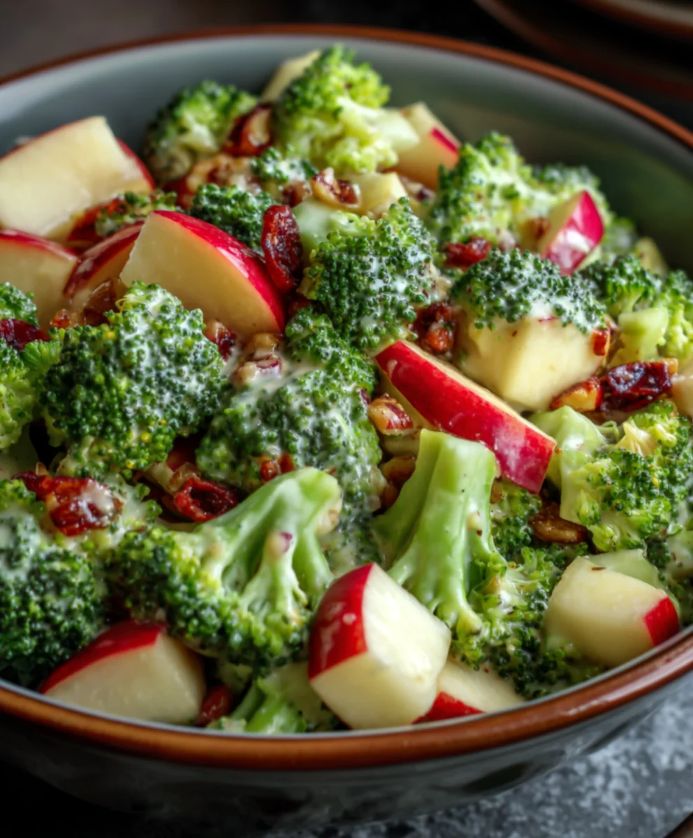 Crisp Honeycrisp Apple Broccoli Salad Recipe