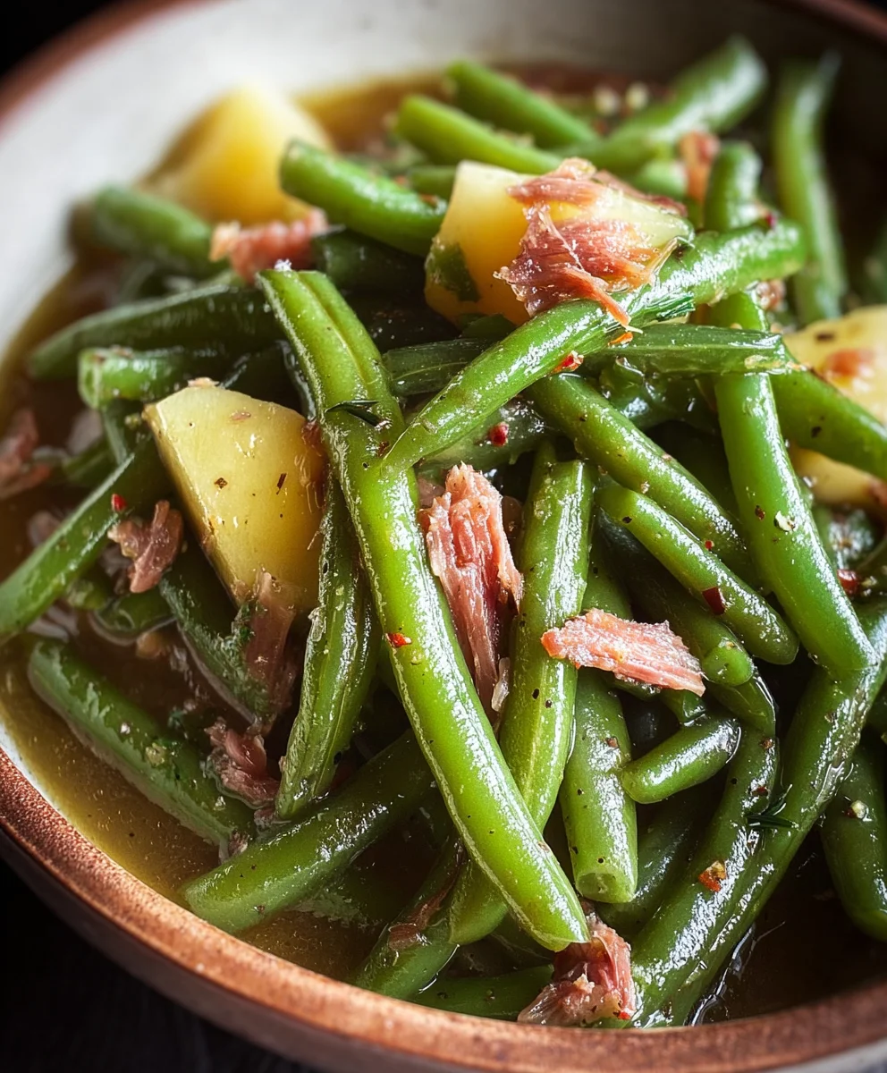 Southern Green Beans Recipe - Delicious & Easy