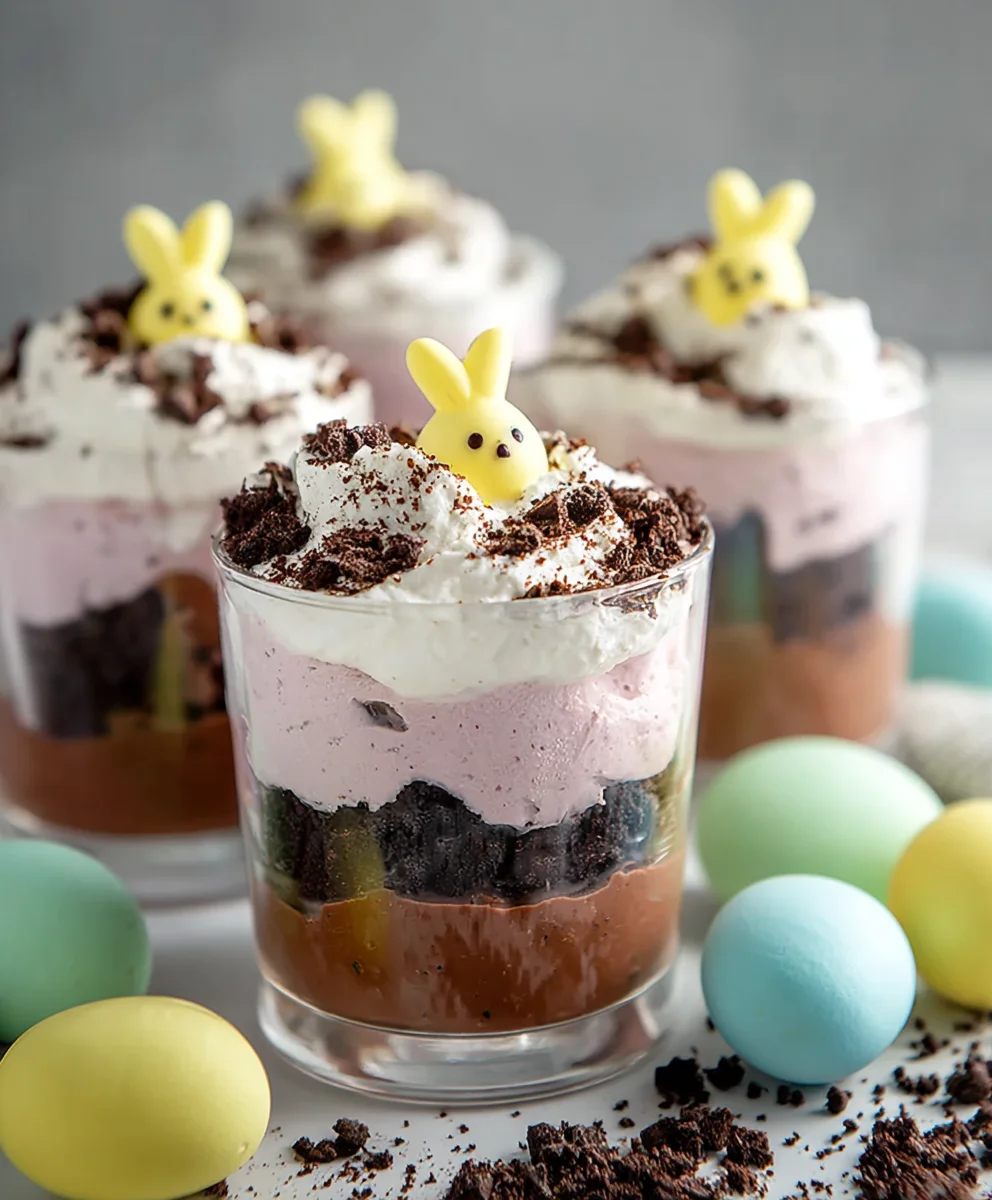 Easter Dirt Cups- Easy & Fun Dessert Recipe