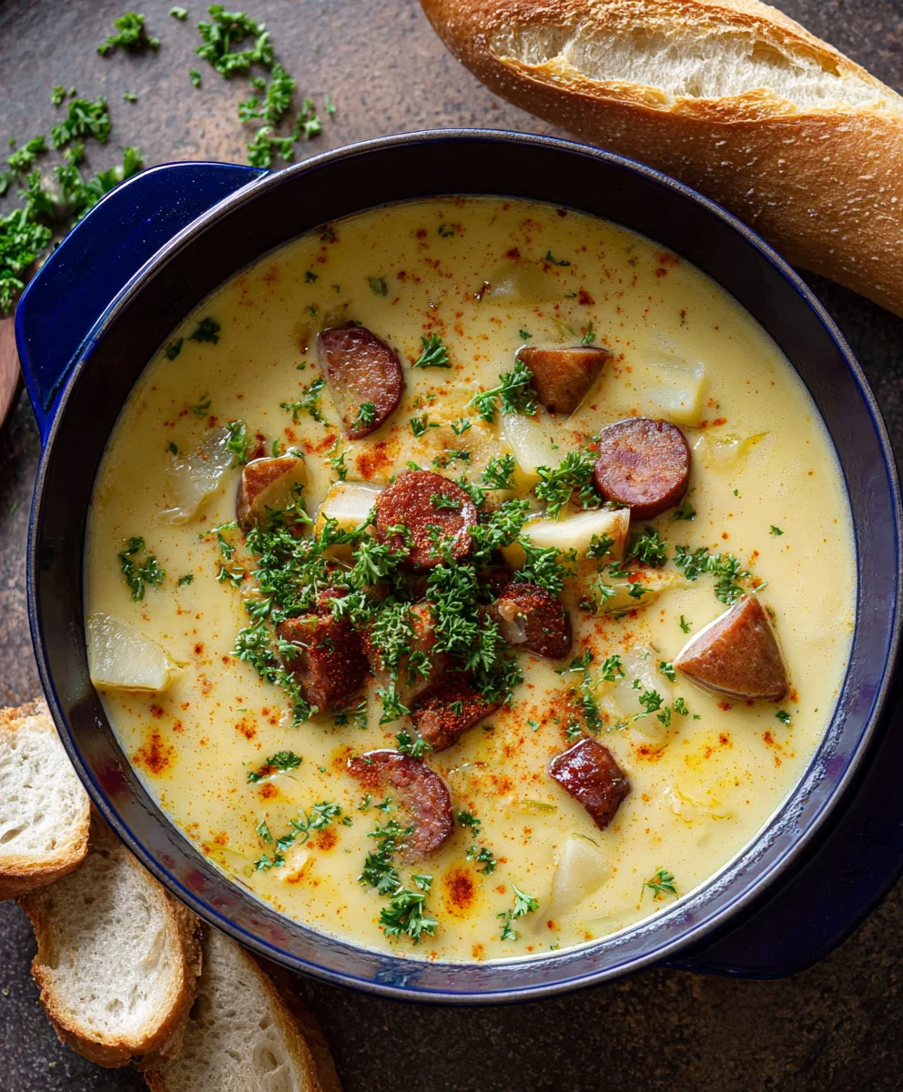 Hearty Cajun Potato Soup - Rich & Creamy Flavor