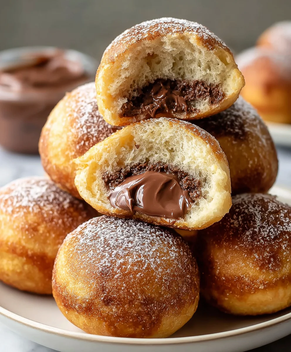 Air Fryer Nutella Bombs - Easy Dessert Recipe