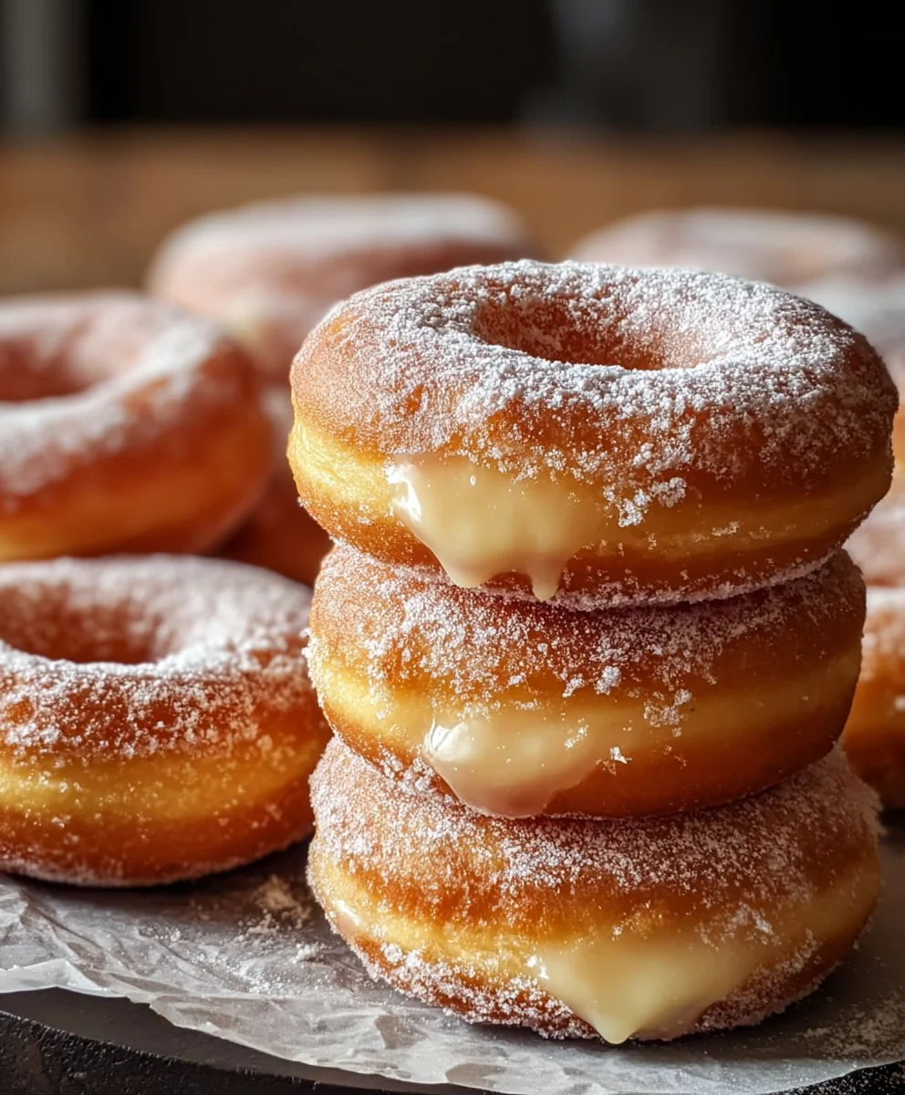 Milky Cheese Donuts-Sweet & Savory Creamy Bites
