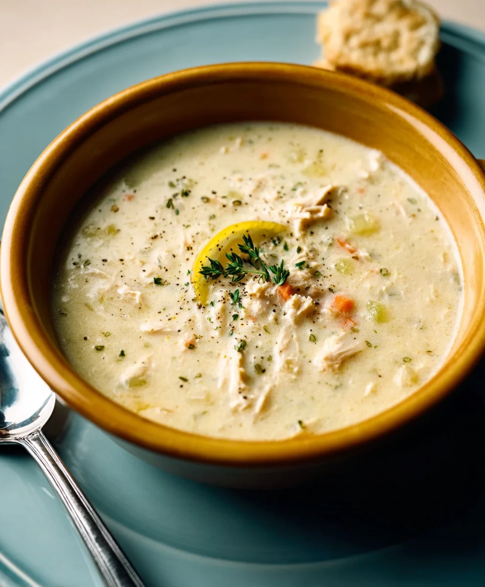 Authentic Greek Lemon Chicken Soup Recipe - Zesty & Comforting