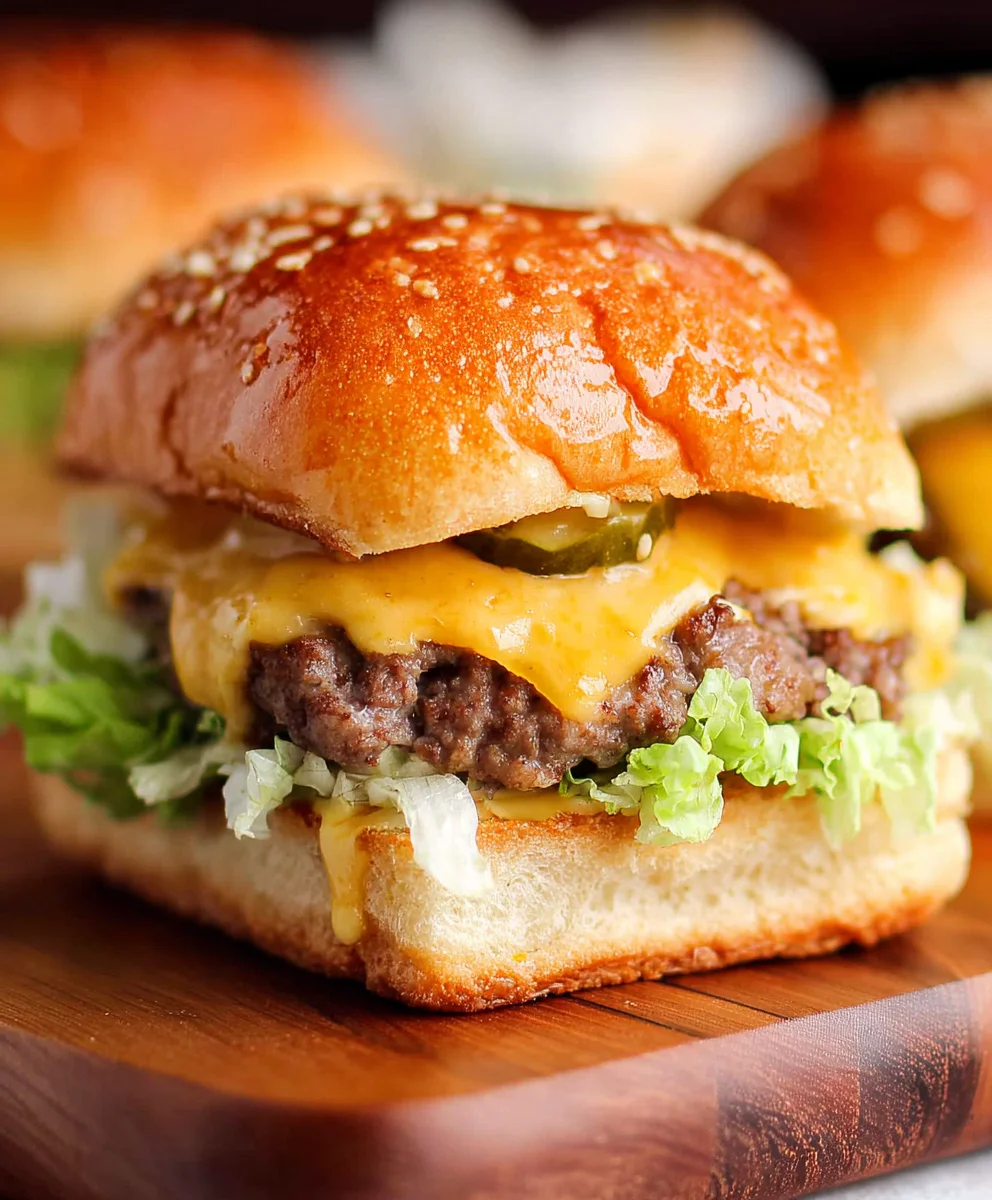 Big Mac Sliders-Copycat Flavor Fast