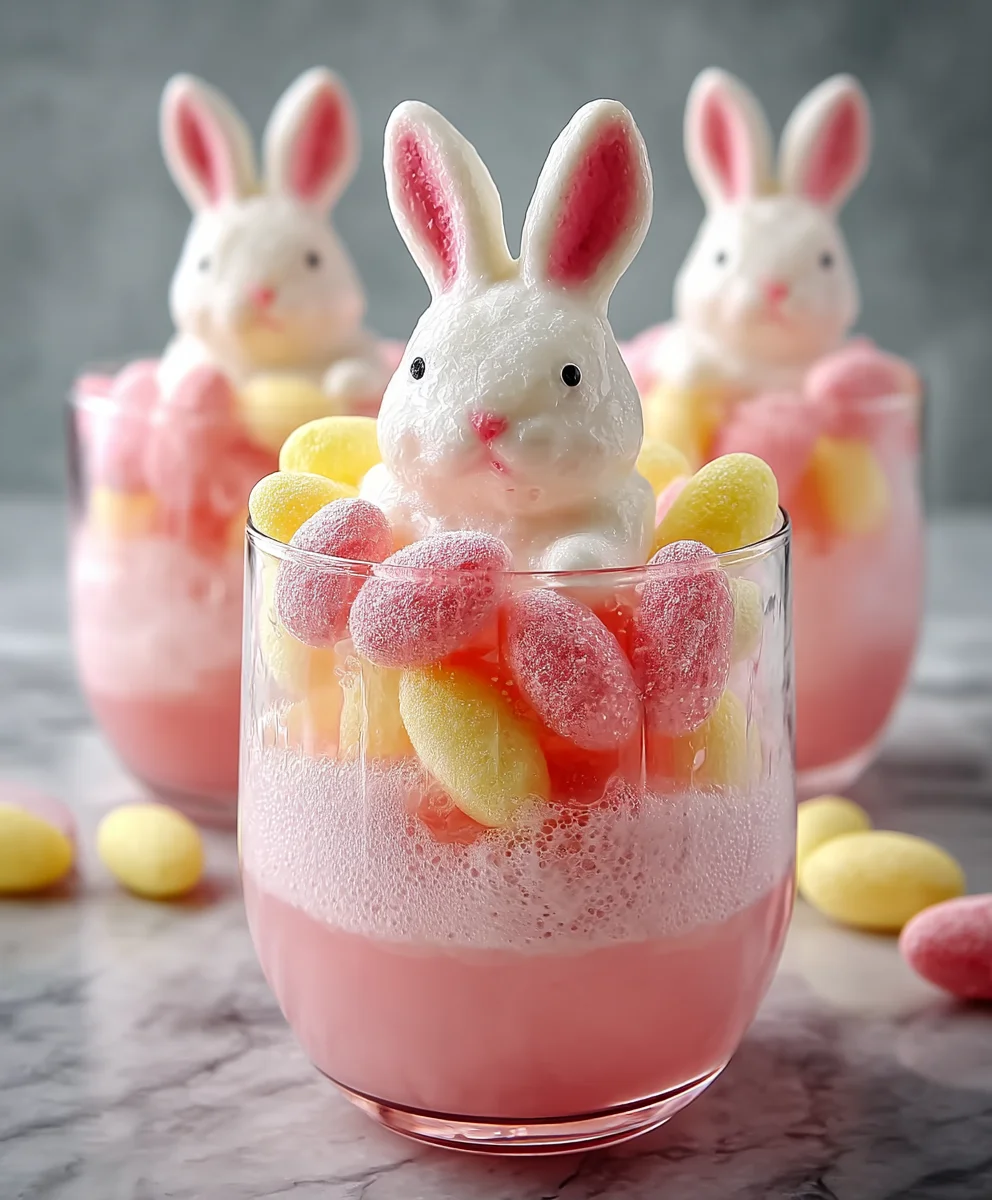 Easter Bunny Punch-Non-Non-Non-Alcoholic Alternativeic Festive Drink