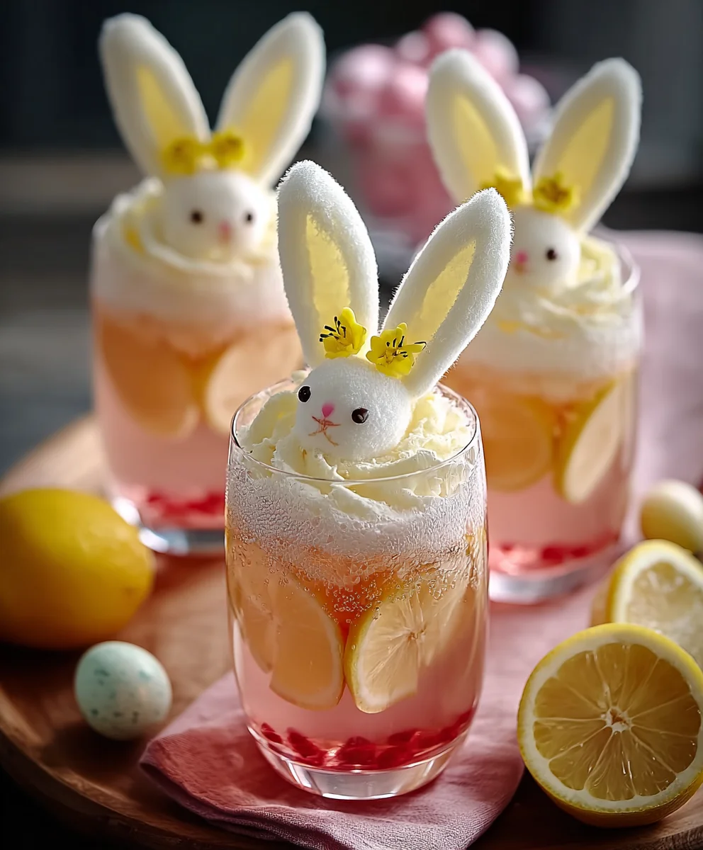 Easter Bunny Punch-Non-Non-Non-Alcoholic Alternativeic Festive Drink