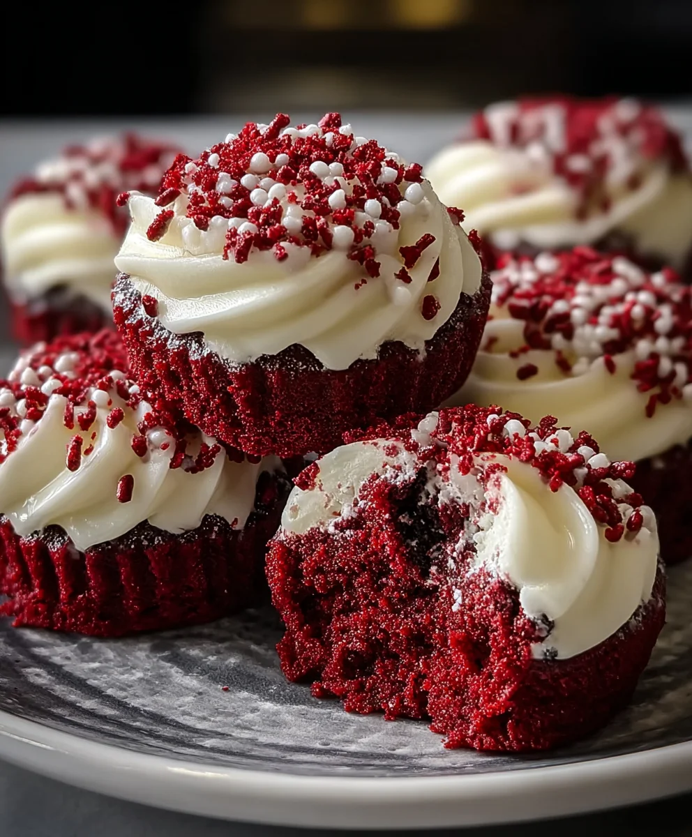 Cookies & Cream Red Velvet Bites-Decadent Treat