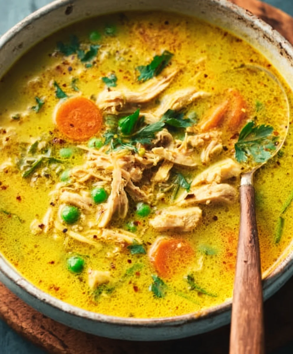 Anti Inflammatory Turmeric Chicken Soup Recipe