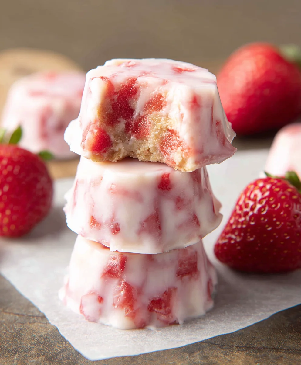 Easy Strawberry Yogurt Bites - Quick & Delicious Treats