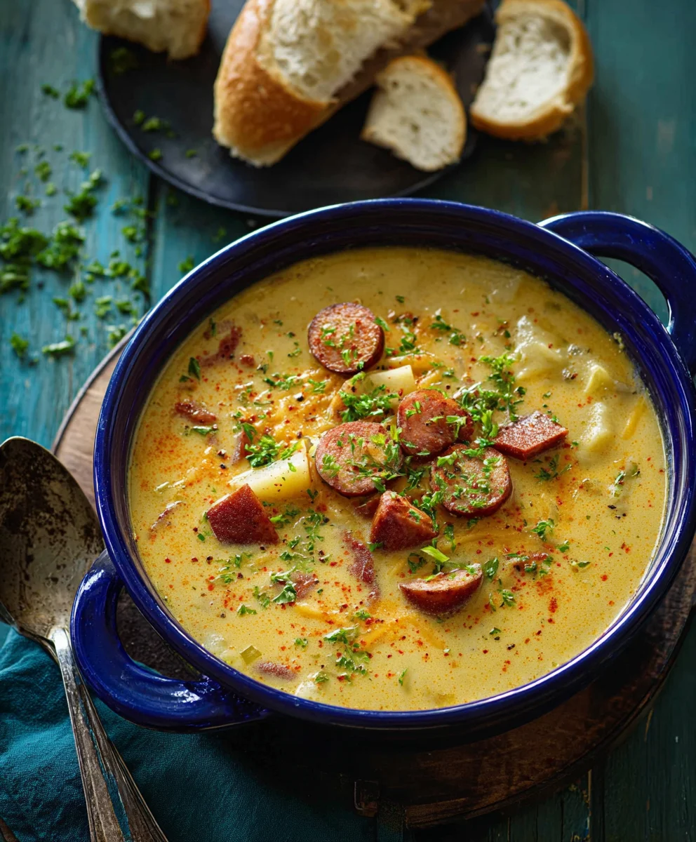 Hearty Cajun Potato Soup - Rich & Creamy Flavor